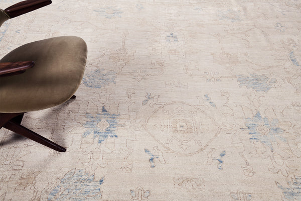 Gole, Muted Revival Collection - artisan revival weave - styled in room setting