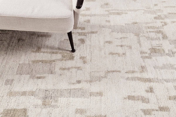 Ayrad, Atlas Collection, Ivory Natural - detailed border and fringe