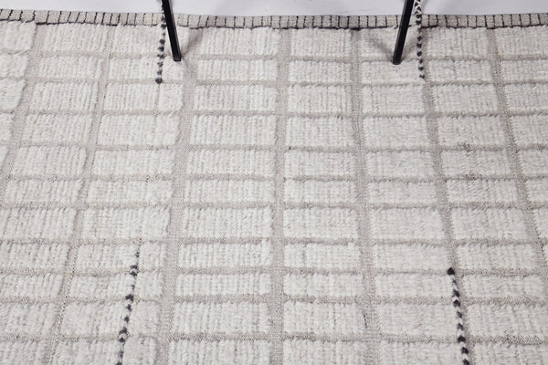 Hoeshk Runner, Haute Bohemian, Ivory - narrow runner - styled in room setting [#1]