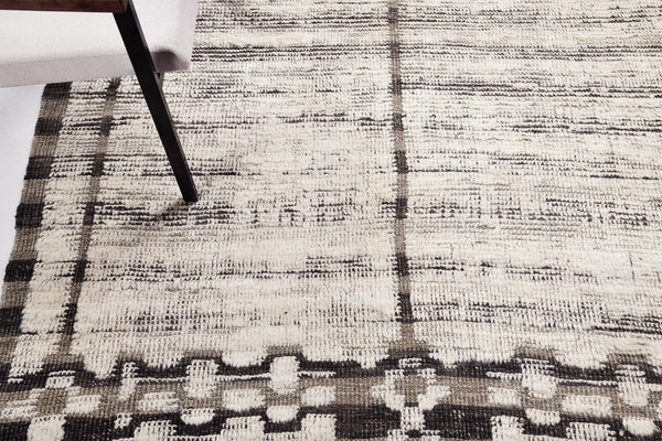 Yedder, Nomad Collection, Ivory Brown - overhead flat lay view [#2]