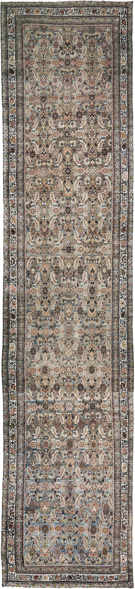 Antique Persian Bidjar Runner