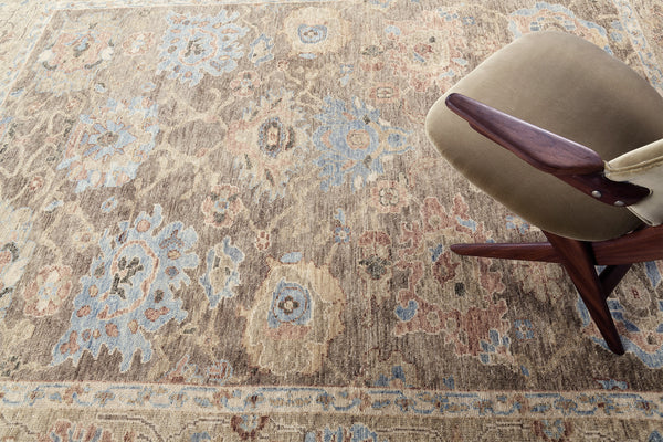 Oushak Revival - overhead flat lay view