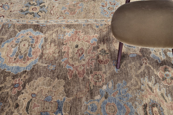 Oushak Revival - styled in room setting