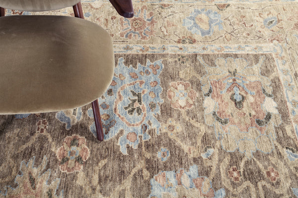 Oushak Revival - detailed border and fringe