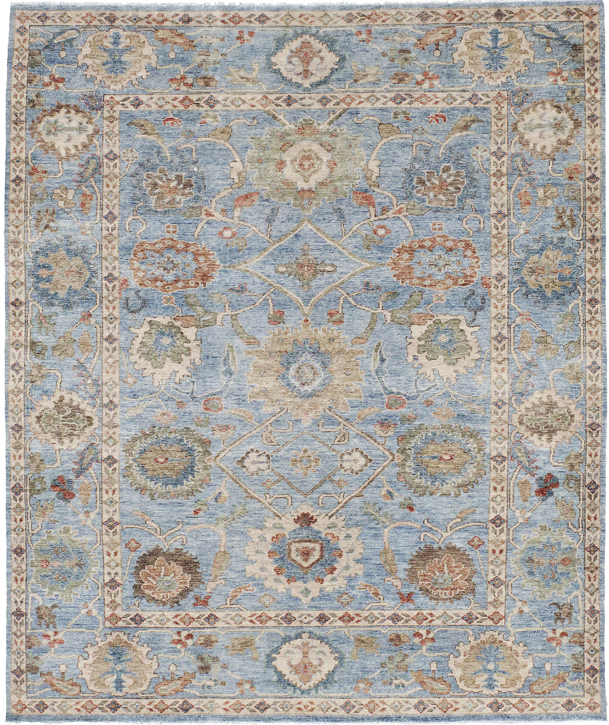 Mahal Revival - artisan revival weave - one-of-a-kind handmade area rug [#1]