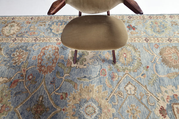 Mahal Revival - artisan revival weave - styled in room setting [#1]