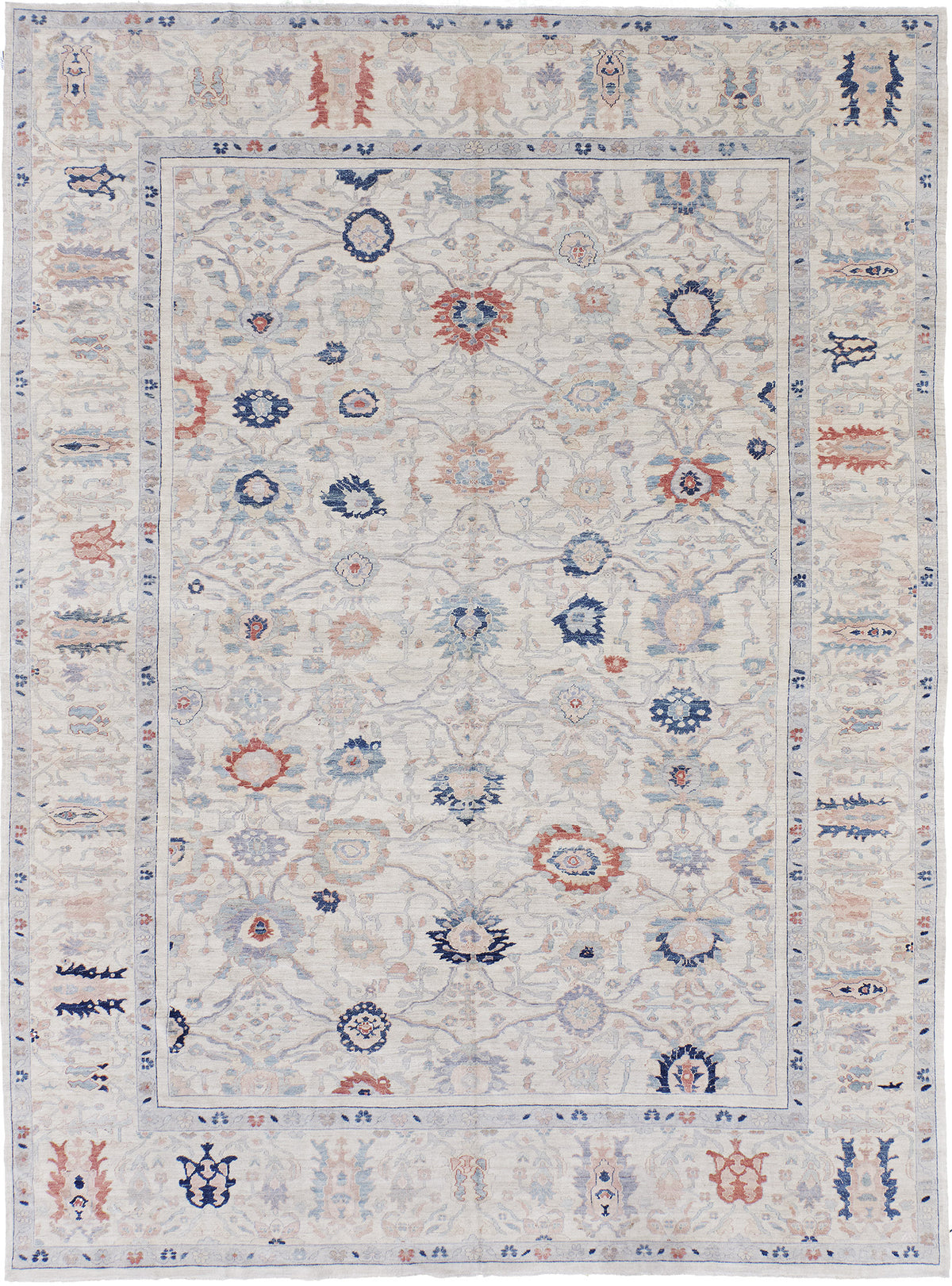Sultanabad, Sultanabad Collection - one-of-a-kind handmade area rug [#13]