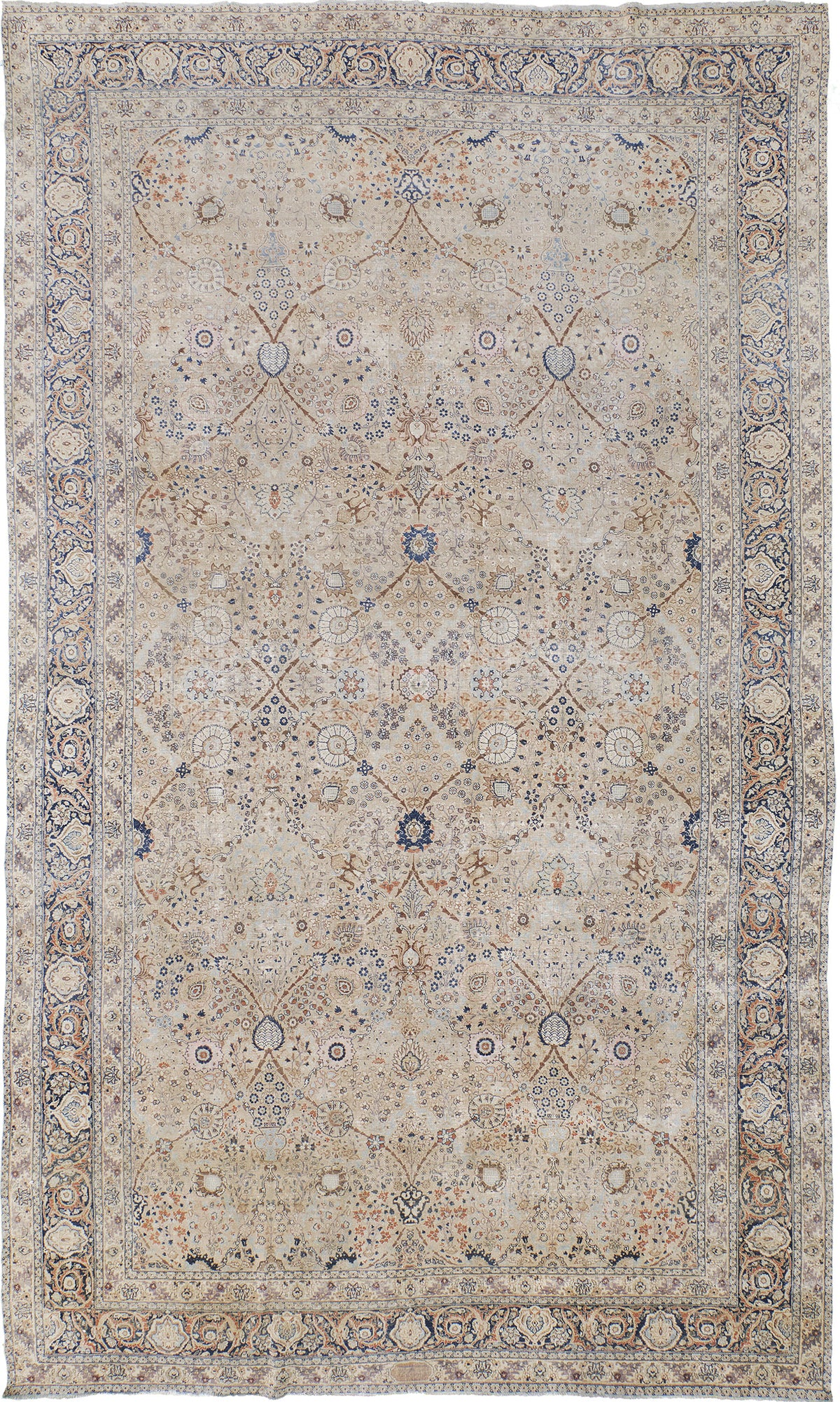 Antique Persian Doroksh - one-of-a-kind handmade area rug [#2]