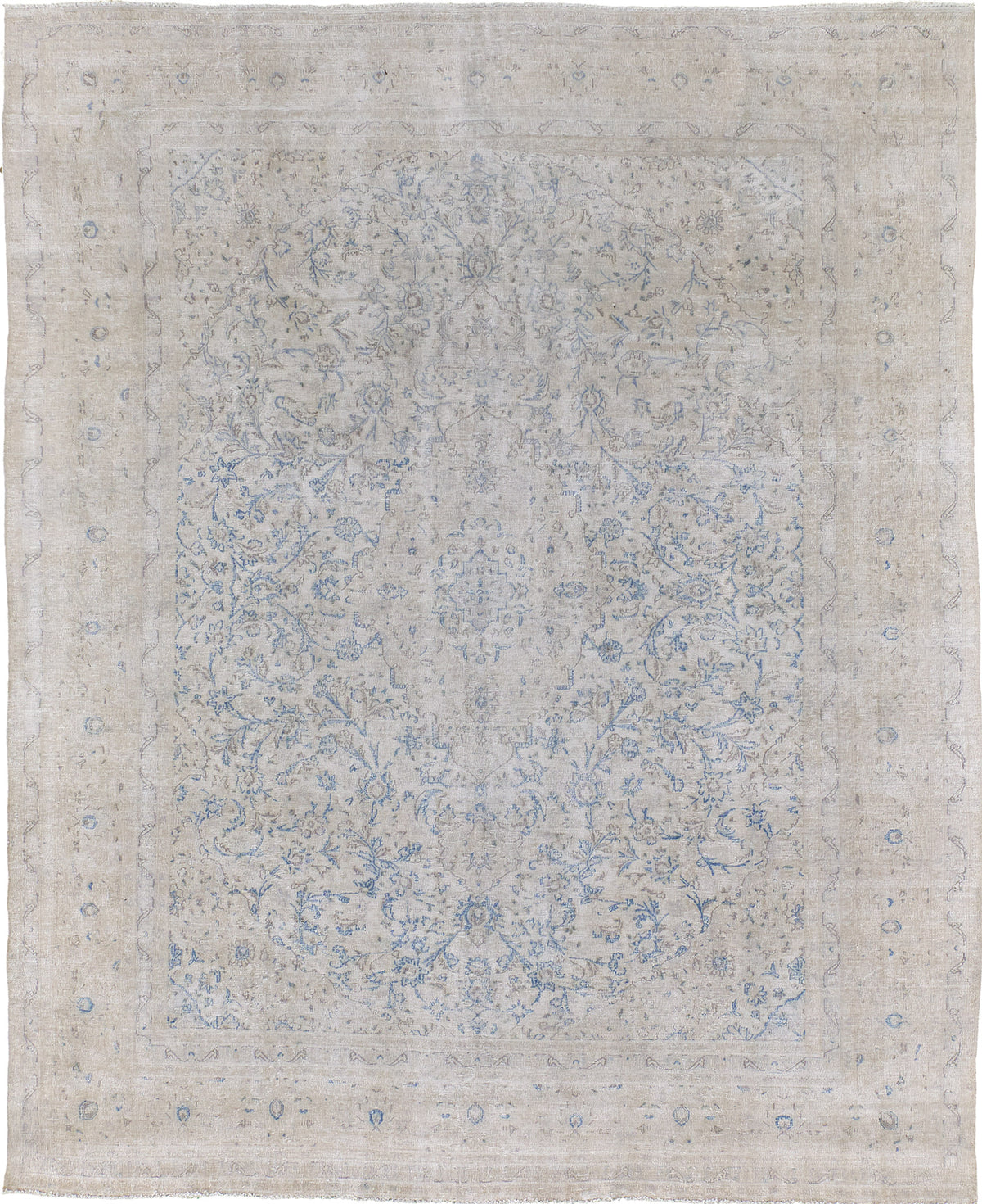 Vintage Persian Tabriz - one-of-a-kind handmade area rug [#2]
