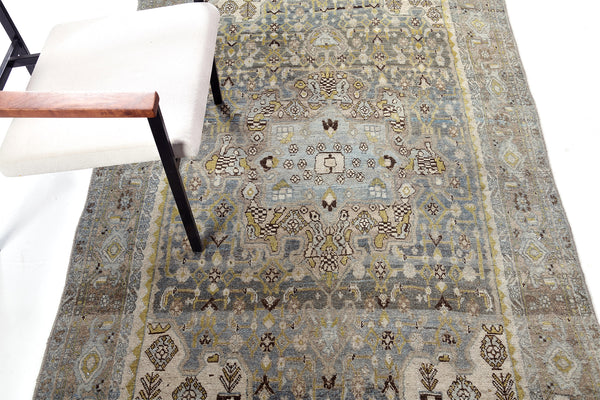 Antique Persian Bidjar - full length showing color variation [#4]