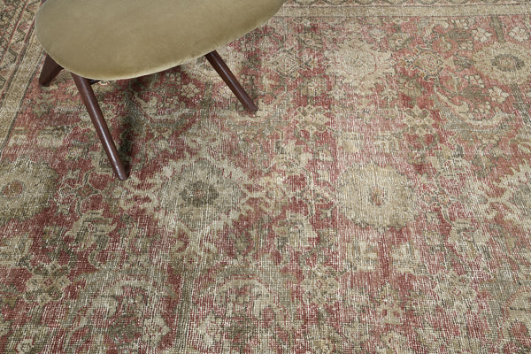 Antique Persian Mahal - full length showing color variation [#8]
