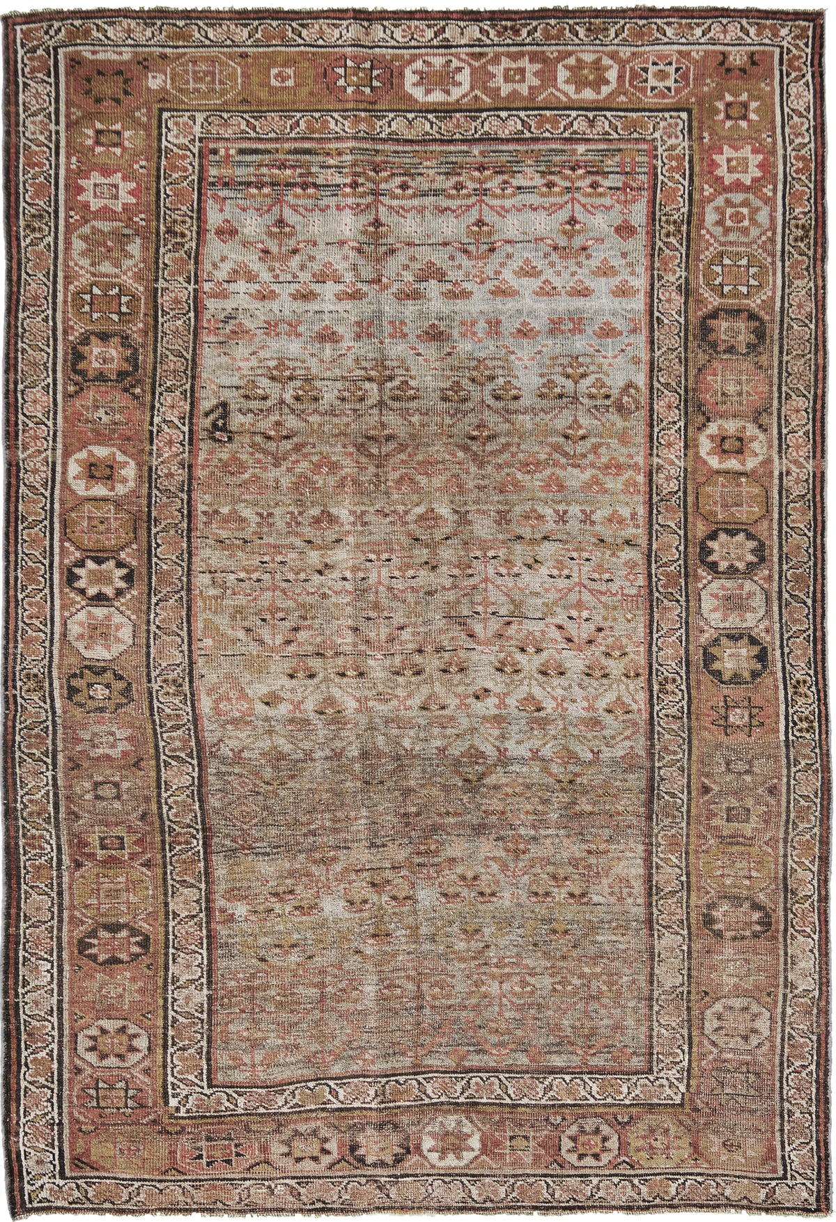 Antique Persian Bidjar - one-of-a-kind handmade area rug [#5]