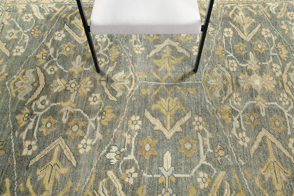 Sultanabad, Sultanabad Collection - detailed border and fringe [#18]