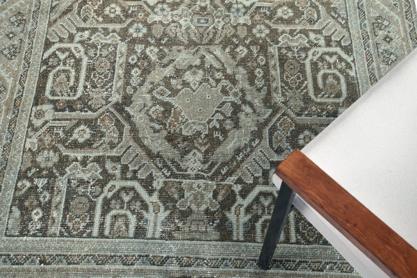 Antique Persian Sultanabad - detailed border and fringe [#6]