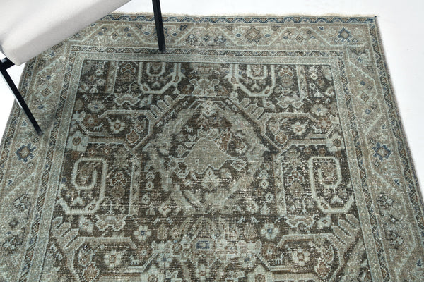 Antique Persian Sultanabad - styled in room setting [#6]