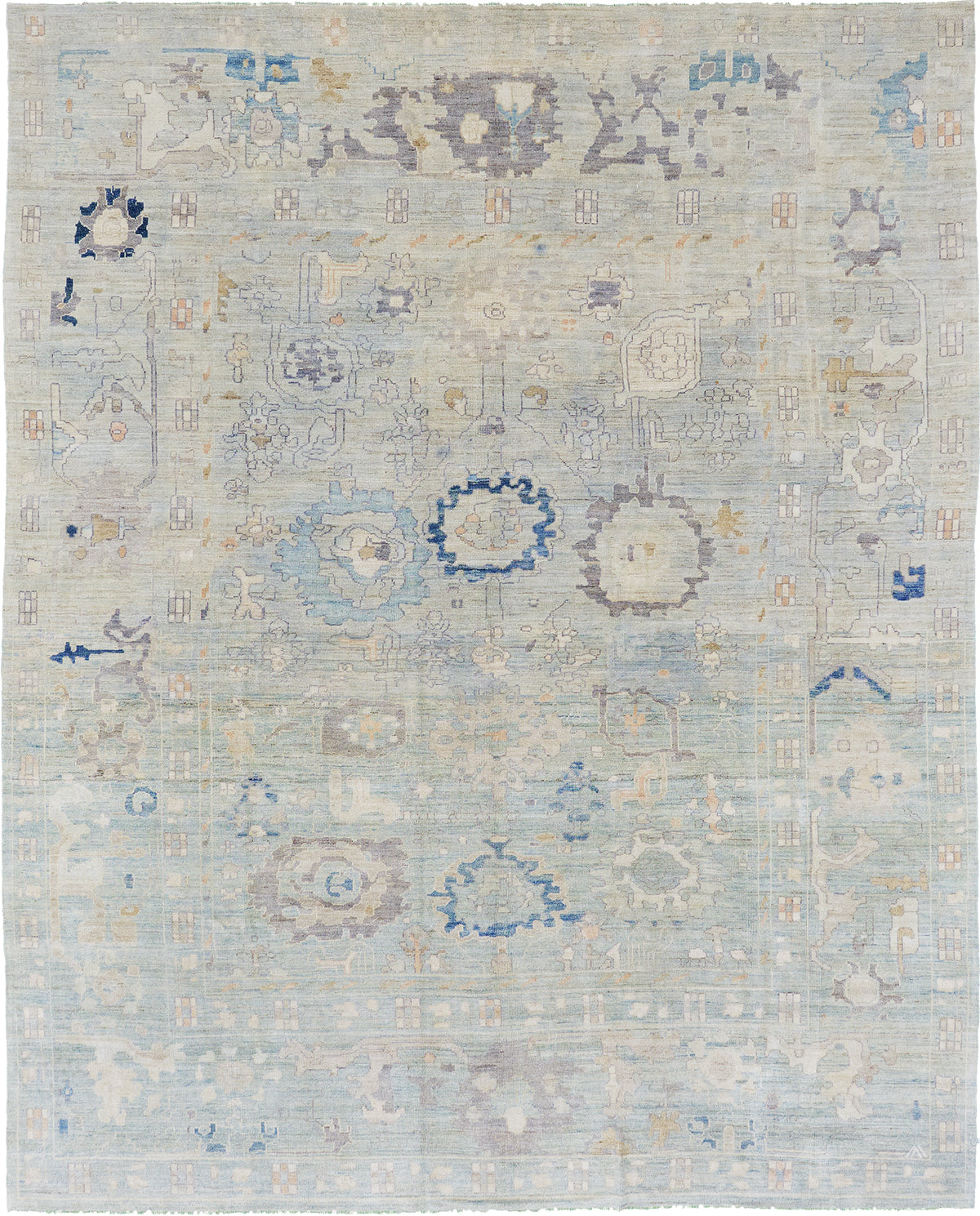 Oushak, Sultanabad Collection - one-of-a-kind handmade area rug [#11]
