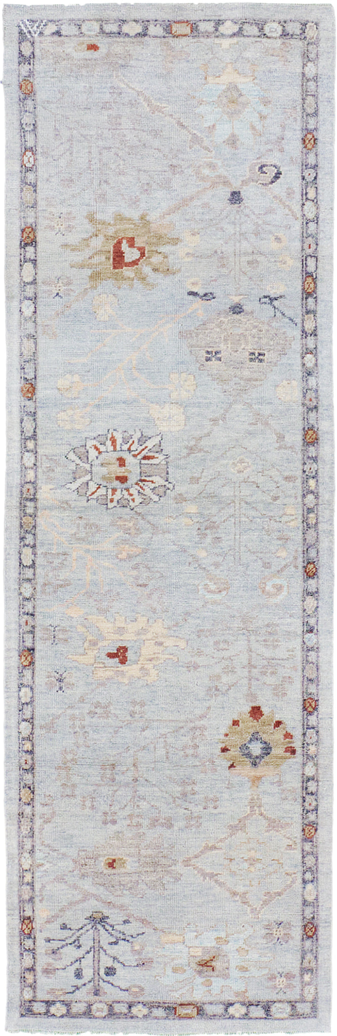 Oushak Runner, Sultanabad Collection - one-of-a-kind handmade area rug [#7]