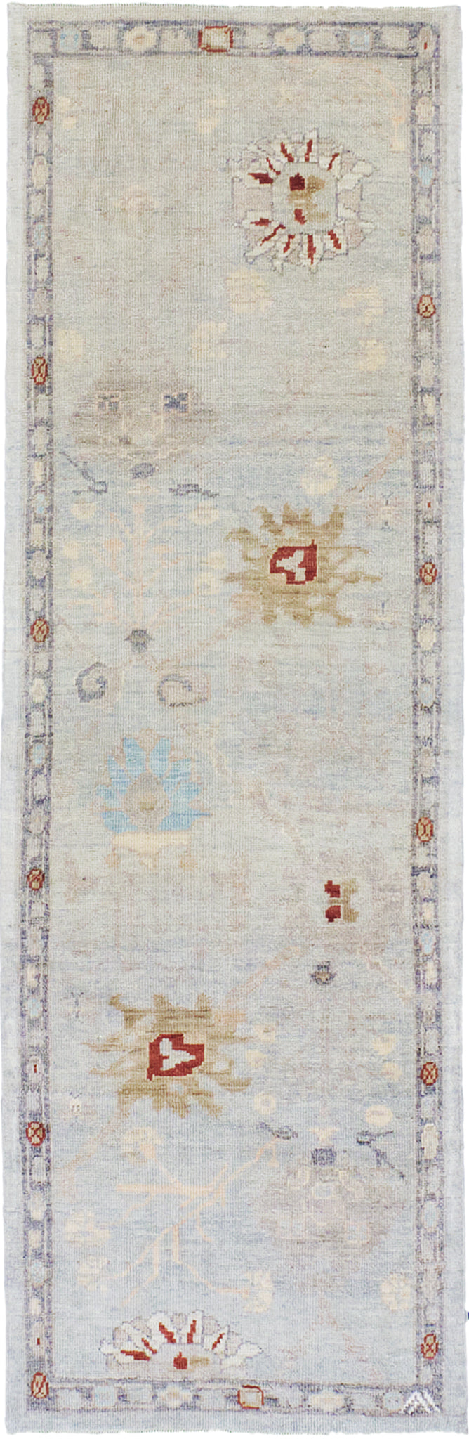 Oushak Runner, Sultanabad Collection - one-of-a-kind handmade area rug [#8]