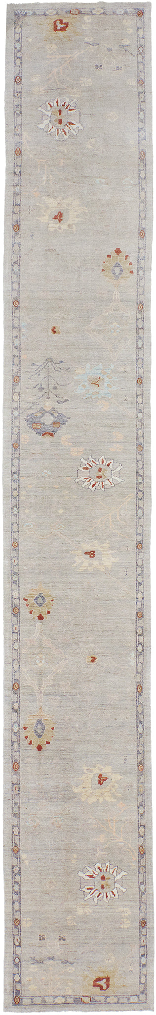 Oushak Runner, Sultanabad Collection - one-of-a-kind handmade area rug [#11]