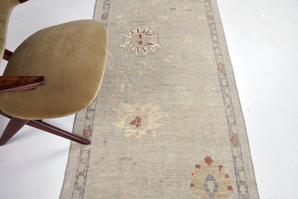 Oushak Runner, Sultanabad Collection - styled in room setting [#11]