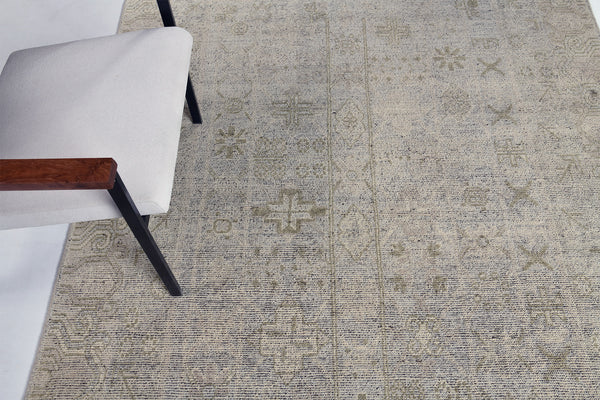Korla, Domicile Collection - close-up of weave texture and pile