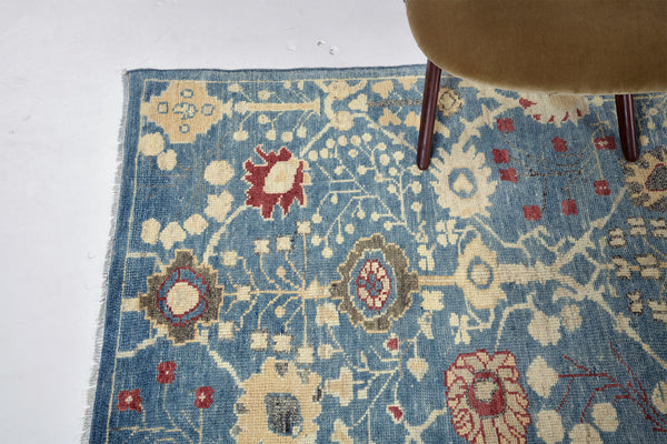 Oushak, Sultanabad Collection - full length showing color variation [#14]