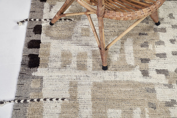 Tament, Atlas Collection, Gray Wheat - overhead flat lay view