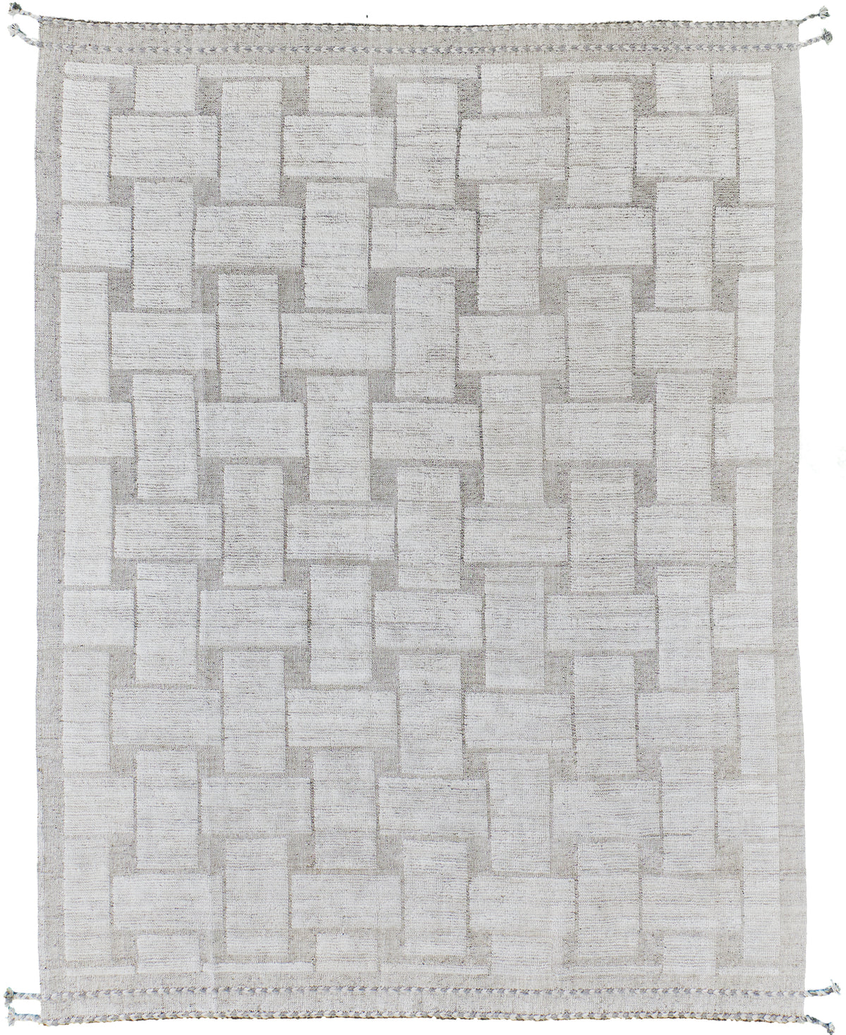 Souani, Nomad Collection, Ivory - one-of-a-kind handmade area rug