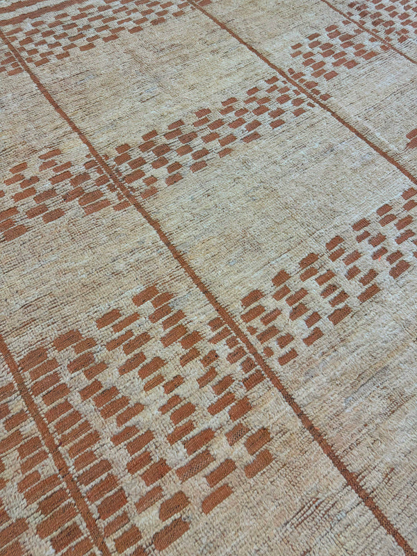 Aderfi, Nomad Collection, Soft Coral - overhead flat lay view