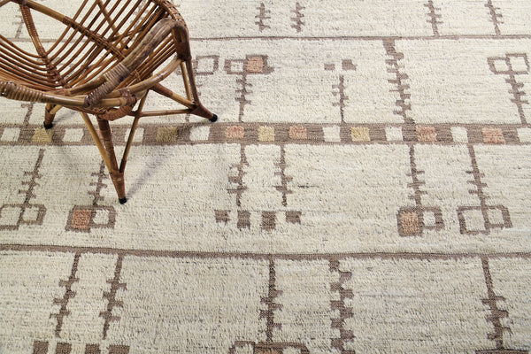 Falt, Kust Collection, Ivory Clay - overhead flat lay view