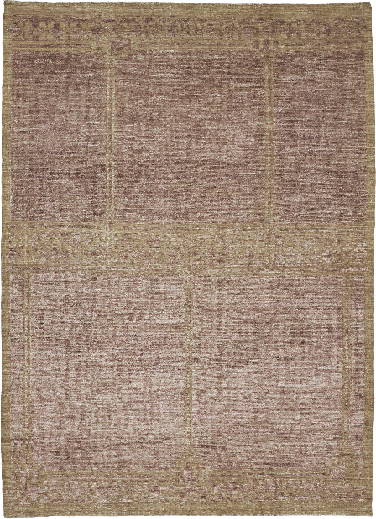 Udad, Nomad Collection, Brown Clay - one-of-a-kind handmade area rug