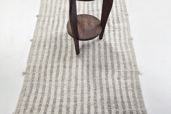 Fohn Runner Seasons, Haute Bohemian, Ivory - narrow runner - overhead flat lay view [#3]