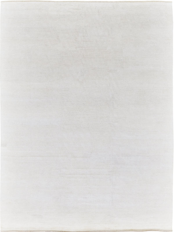 Silt Pile, Loam Collection, Ivory - detailed border and fringe [#4]