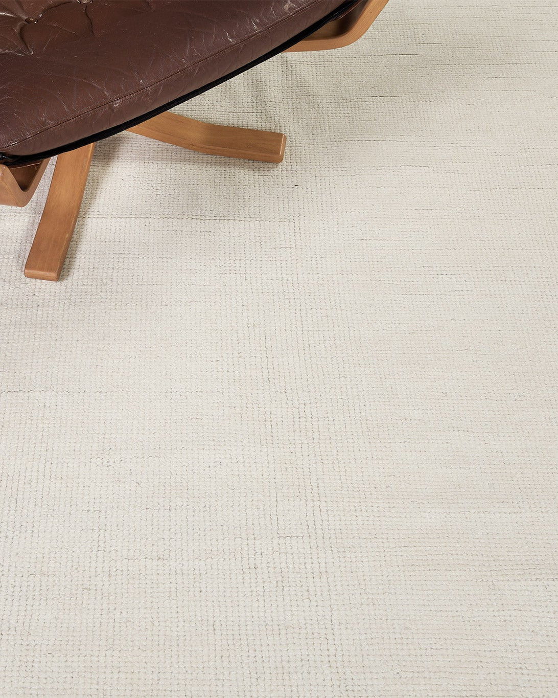 Silt Pile, Loam Collection, Ivory - one-of-a-kind handmade area rug [#3]