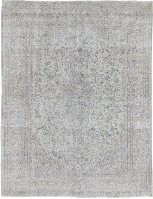 Vintage Distressed Persian Kashan