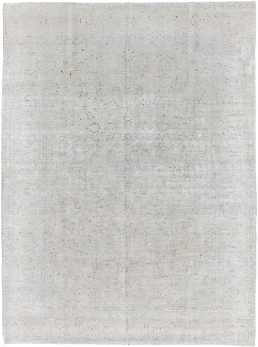 Vintage Distressed Persian Kashan