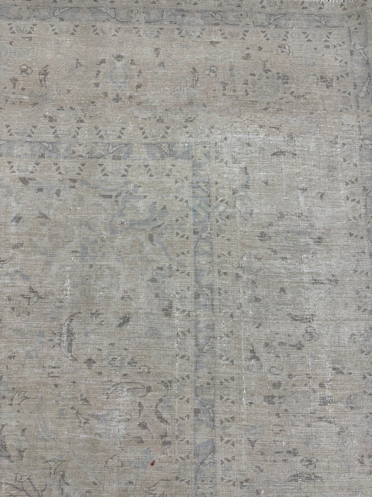 Vintage Distressed Persian Kashan