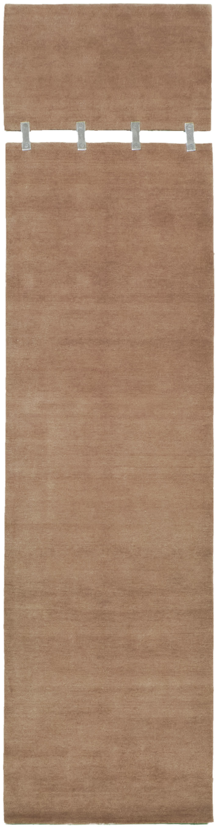 Aava Runner by Jenni Lauri, Clay 2 - narrow runner - one-of-a-kind handmade area rug