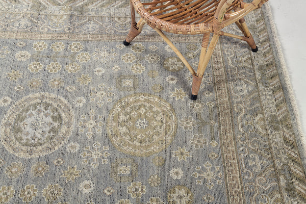 Tarim, Domicile Collection - close-up of weave texture and pile