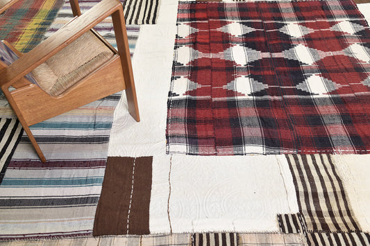 Antique Persian Ghashghaei Kilim