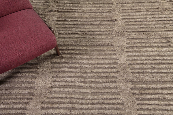 Beshabar, Haute Bohemian, Warm Brown - overhead flat lay view