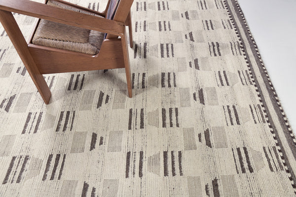 Fisilda, Nomad Collection, Ivory Natural - detailed border and fringe [#2]