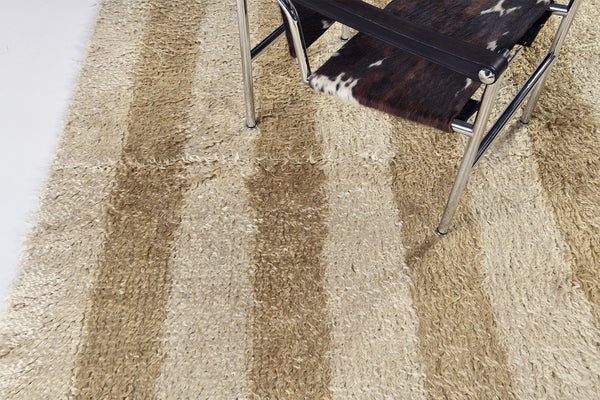 Huurre.02 by Jenni Lauri, Saffron - close-up of weave texture and pile