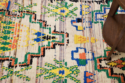 Vintage Moroccan Azilal Tribe Runner