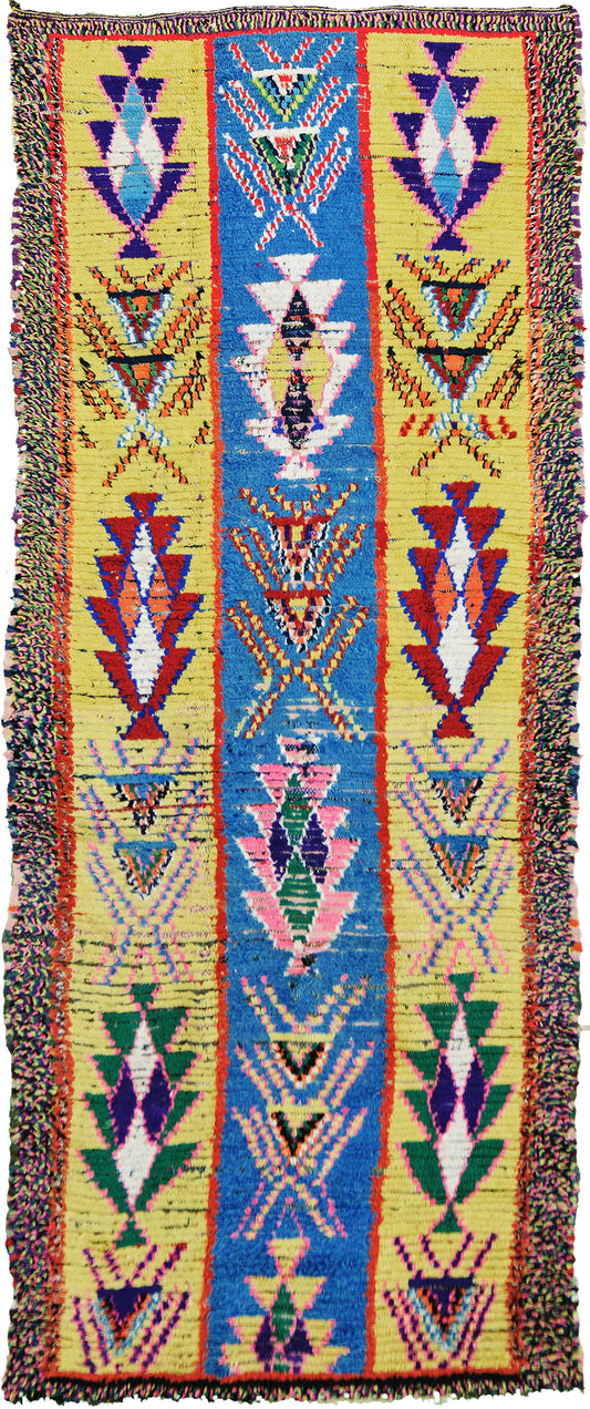 Vintage Moroccan Azilal Tribe Runner