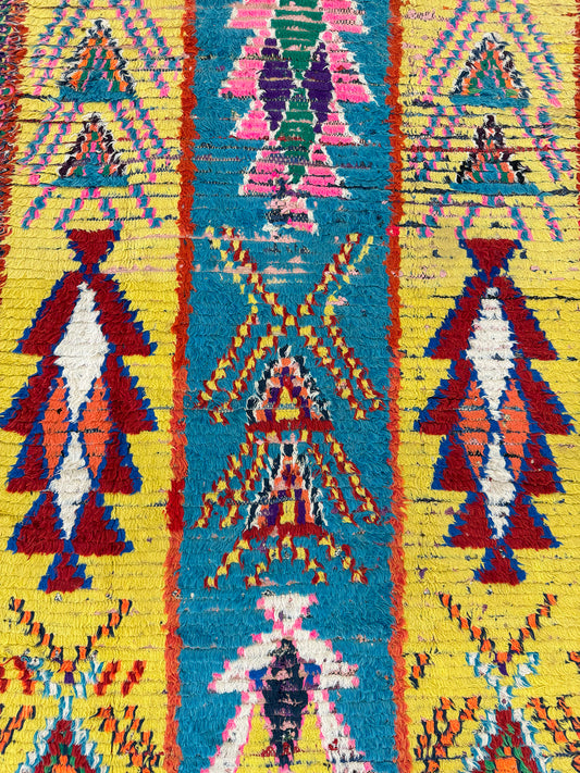 Vintage Moroccan Azilal Tribe Runner