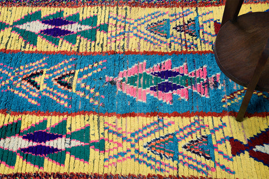 Vintage Moroccan Azilal Tribe Runner
