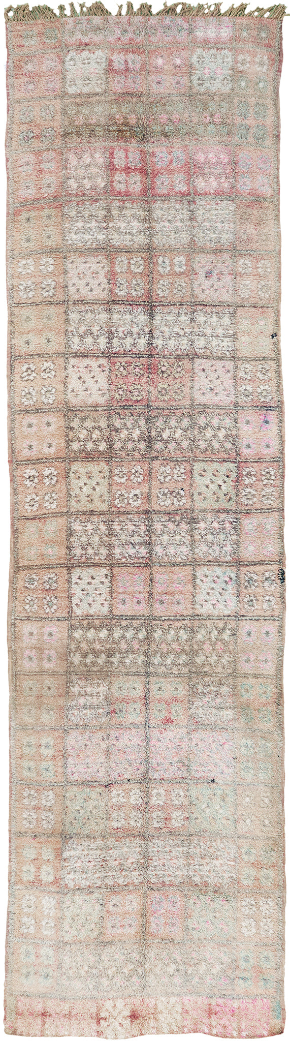 Vintage Moroccan High Atlas Tribe Runner