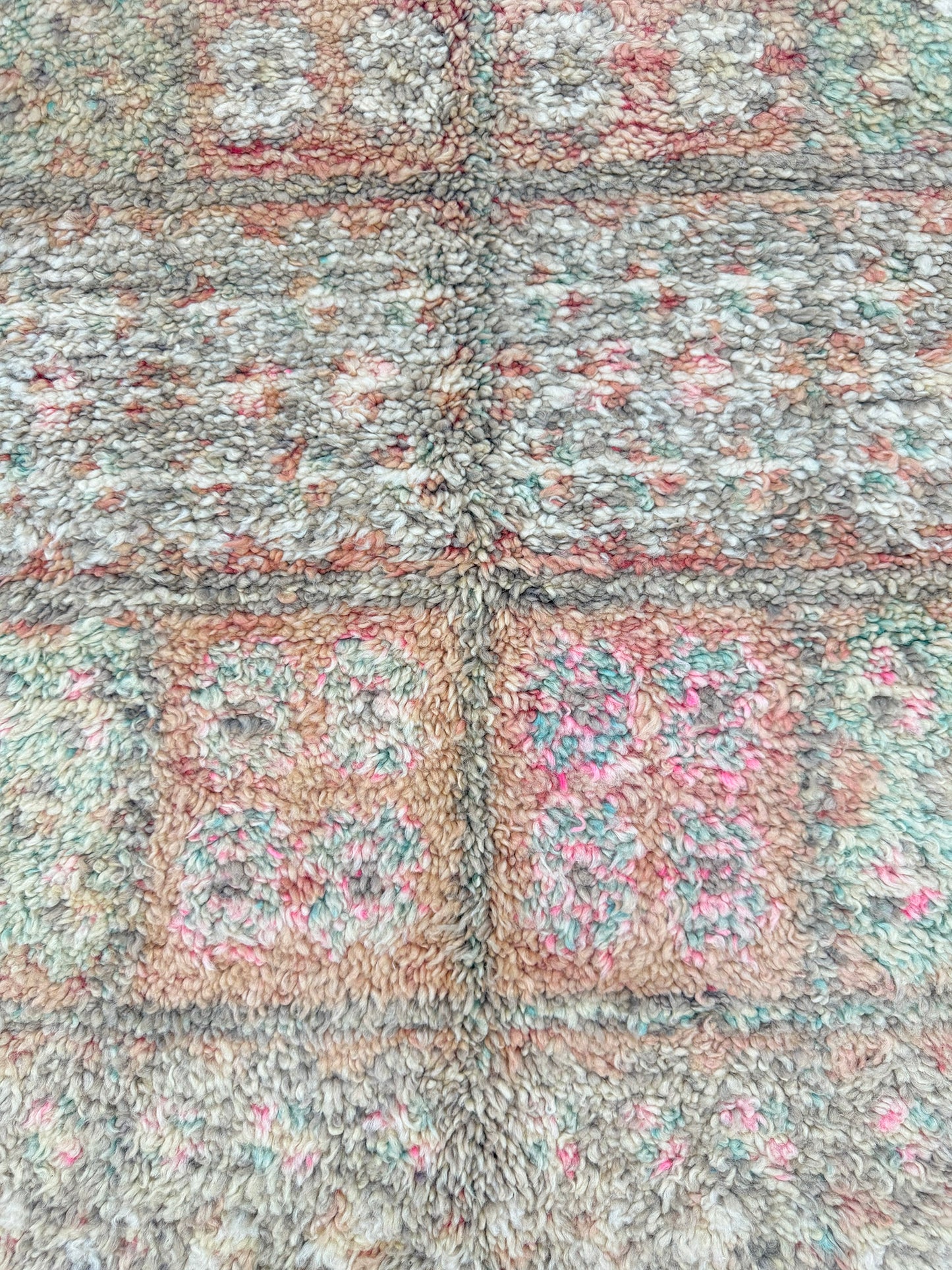 Vintage Moroccan High Atlas Tribe Runner