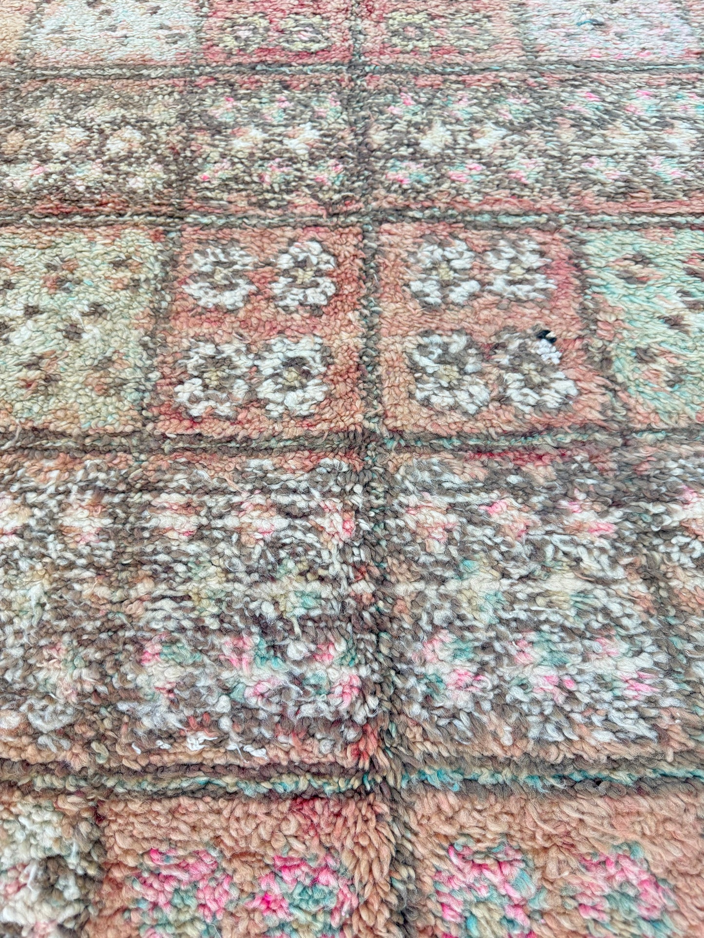 Vintage Moroccan High Atlas Tribe Runner